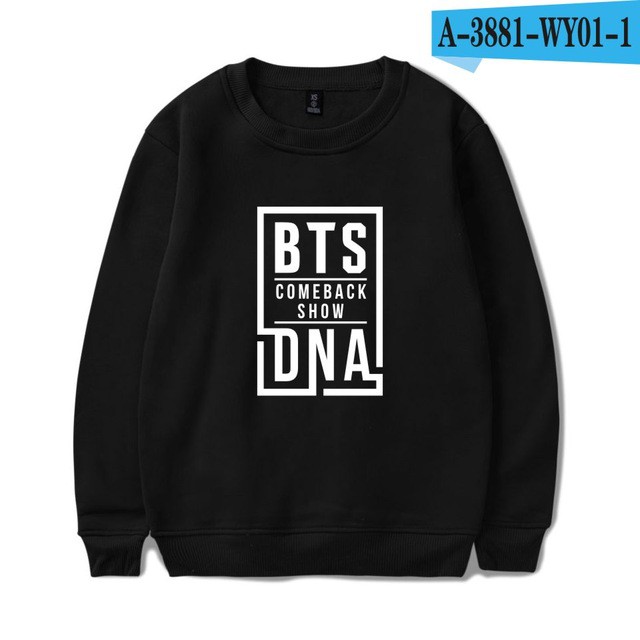 Áo Hoodie In Hình Nhóm Nhạc Bts A-3881-wy01 Dna