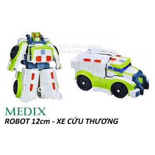 MEDIX - Robot 12cm ráp thành xe cứu thương - Transformers Rescu thumbnail