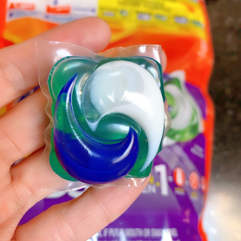 Viên giặt quần áo Tide Pods 3 in 1 gói 42 viên của Mỹ