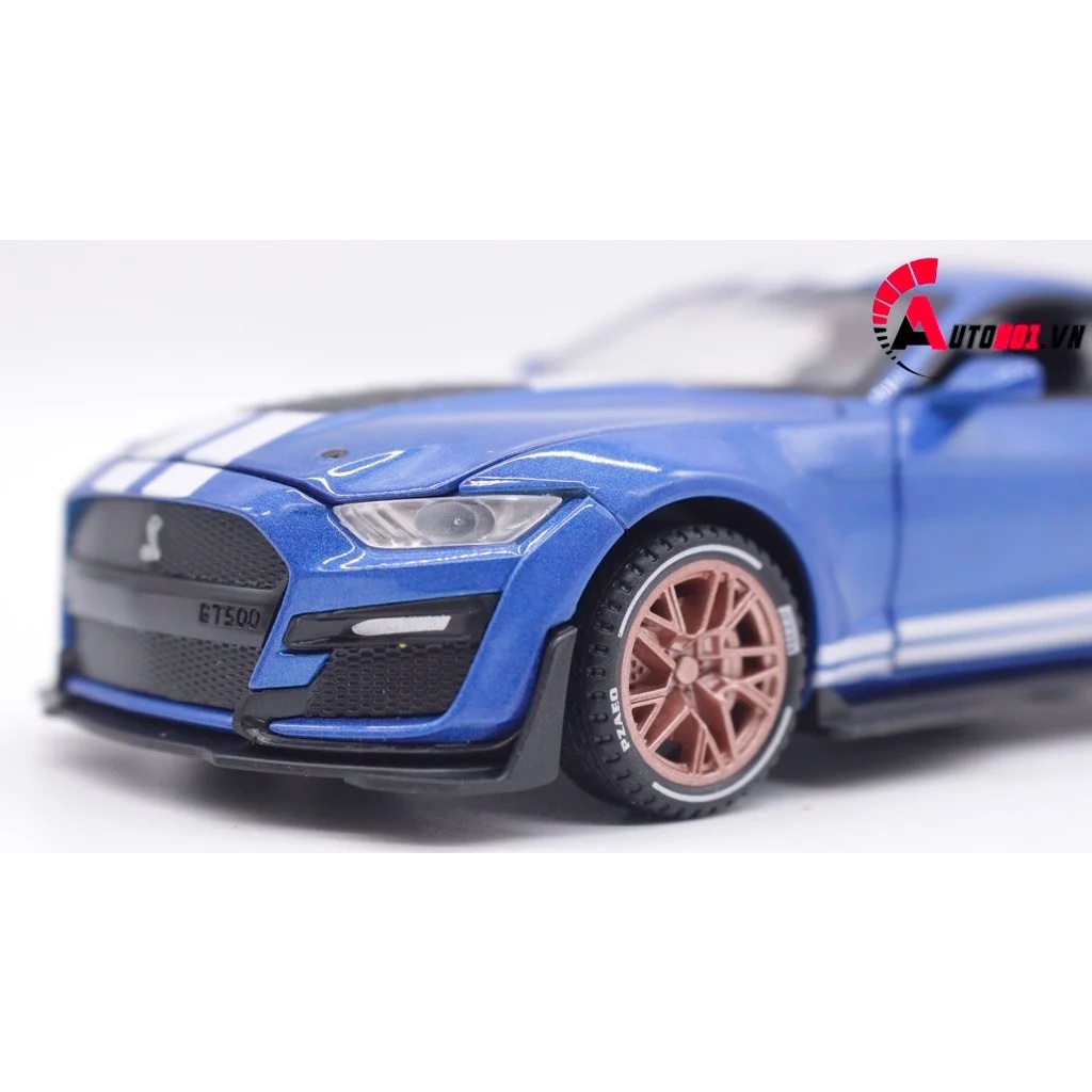 MÔ HÌNH XE FORD MUSTANG SHELBY GT500 BLUE 1:32 ALLOY 7684