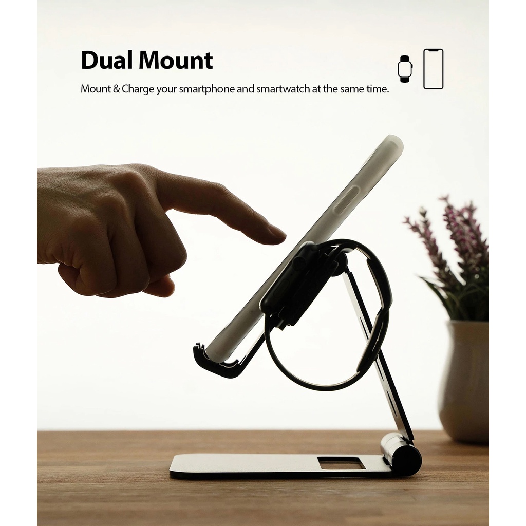 Giá Đỡ 2 In 1 RINGKE Super Folding Stand Cho Apple Watch