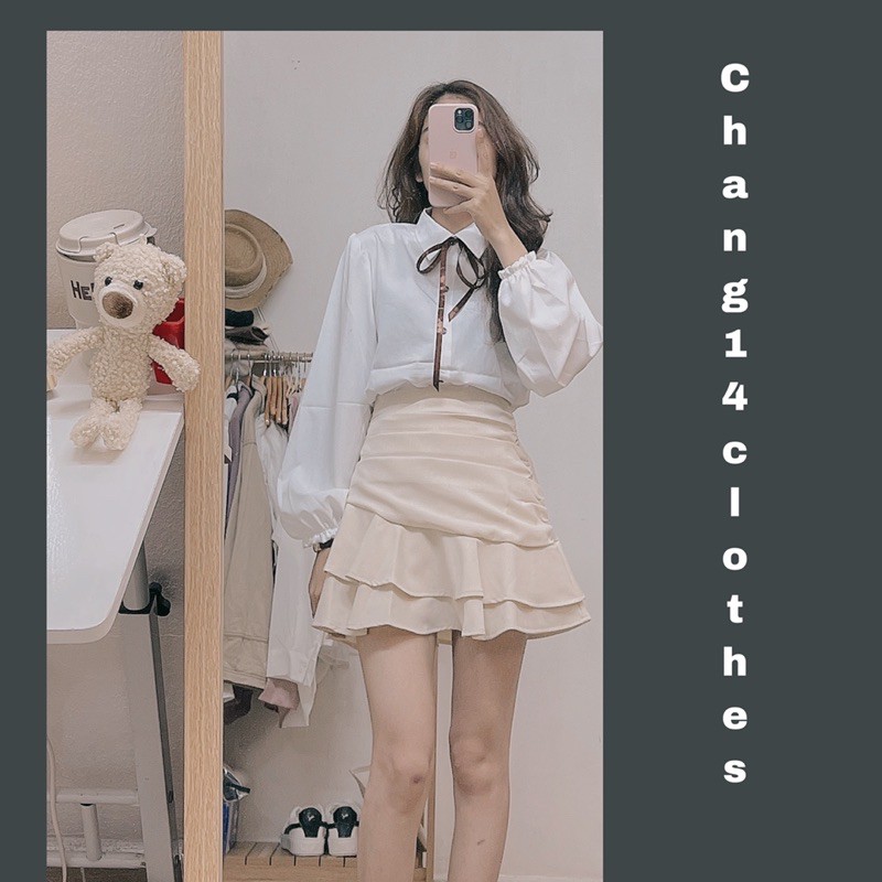 Chân váy nhún ngắn