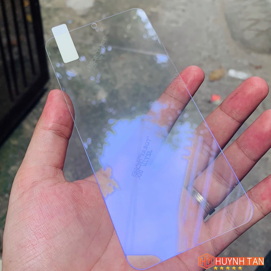 Kính cường lực Xiaomi K40 Pro, K40 Gaming, Mi 6X, Redmi Note 9, 5 Plus Ánh tím Full Màn Hình tặng keo