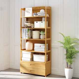 Kệ sách tre đơn giản hiện đại 6 tầng 80 cm - TUR062