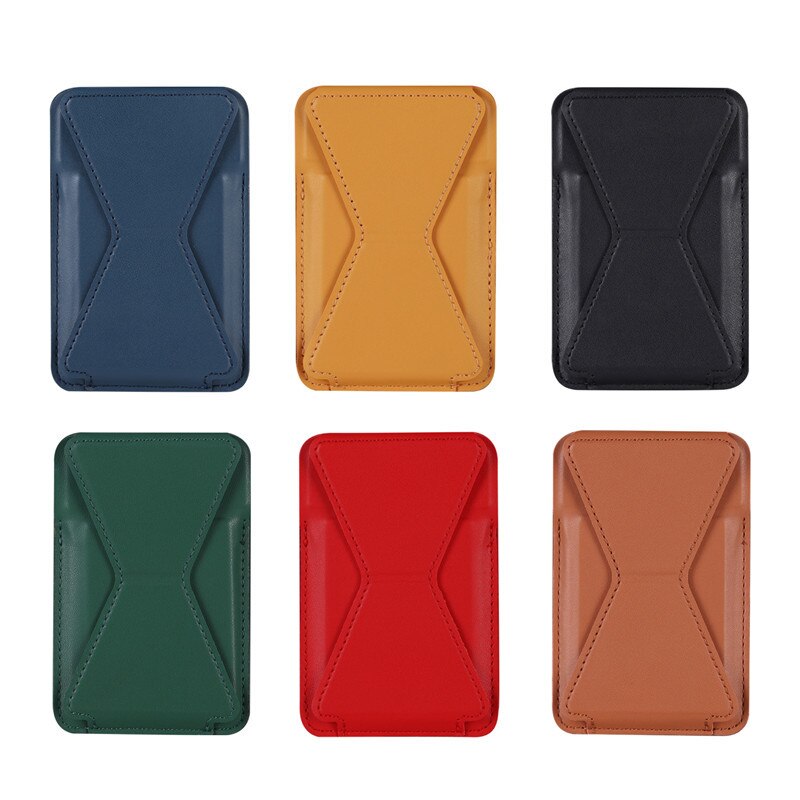 Ốp Điện Thoại Da Kèm Ngăn Đựng Thẻ Khóa Nam Châm Cho iphone 15 12 13 14 pro max 12 mini 13mini 15plus