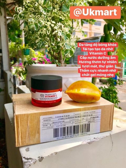 HSD 08.2023 Kem Dưỡng Ẩm Làm Sáng Da Vitamin C Glow Boosting Moisturiser 50ml | BigBuy360 - bigbuy360.vn