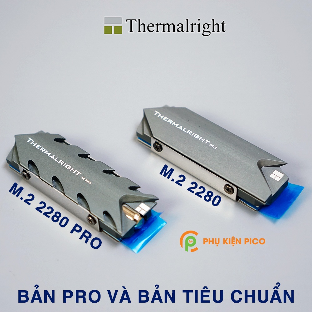 Tản nhiệt SSD M2 Thermalright Pro chính hãng - Ốp tản nhiêt SSD M2 Nvme Thermalright 2280 Pro - Thermalright M.2 2280