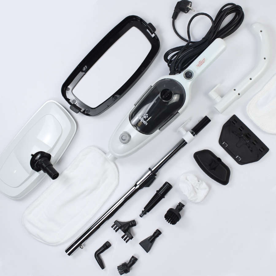 Cây lau nhà diệt khuẩn bằng hơi nước nóng siêu nhiệt Kalpen SMK-3960 công nghệ Đức, bảo hành 2 năm