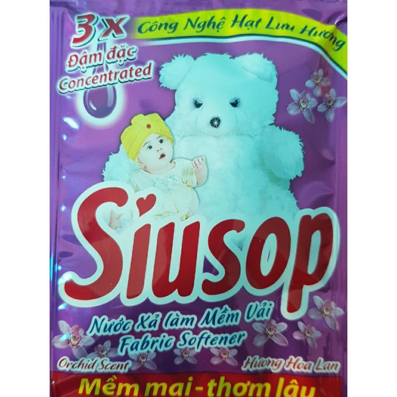 5 Gói Nước xả vải SIUSOP 1 bịch Chọn màu chat với shop nhé