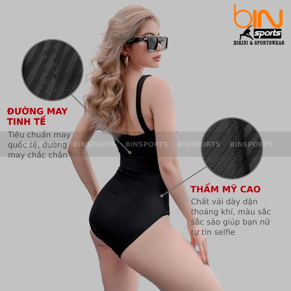 Bộ Bikini Đi Biển Cao Cấp 1 Mảnh Bin Sports BHV101