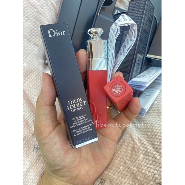Son Dior Addict Lip Tattoo mẫu mới 2022 - unbox màu 351, 771, 561, 421, 541, 651