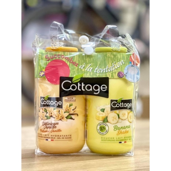 SET 2 SỮA TẮM COTTAGE 250Ml