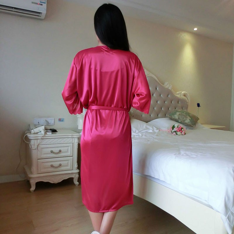 Đầm Ngủ Chất Liệu Lụa Satin Mát Mẻ Thời Trang Xuân Hè Cho Nữ | BigBuy360 - bigbuy360.vn