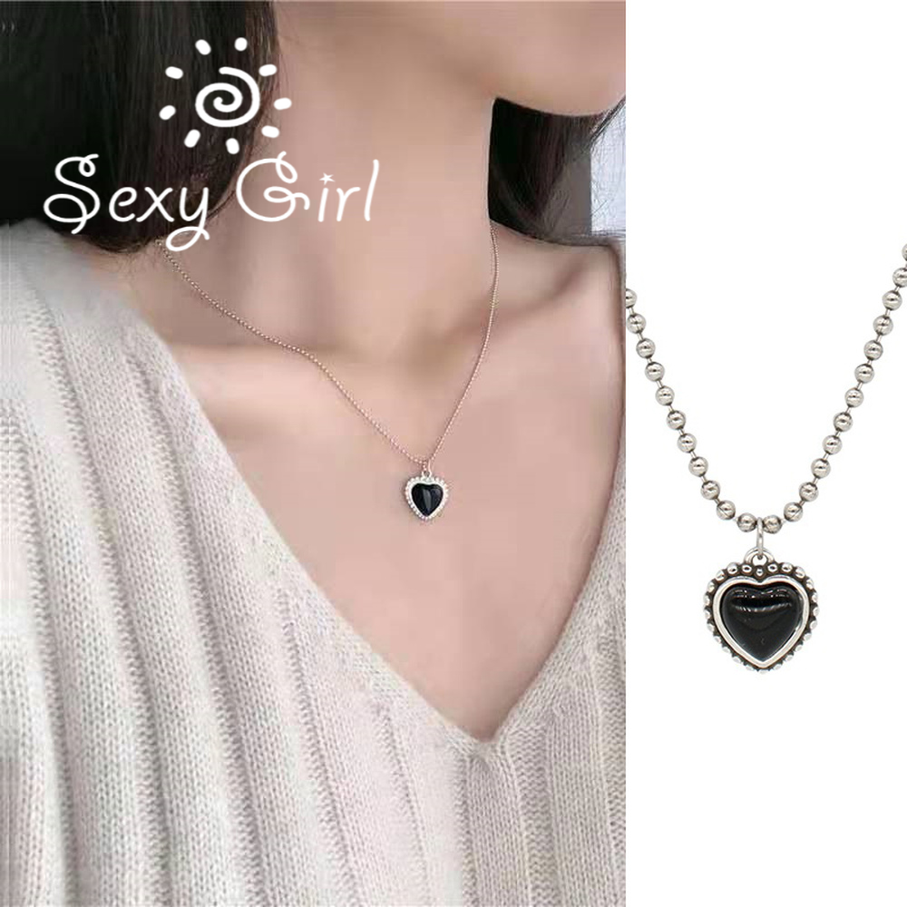 (MớI) Vòng cổ HợP Kim HìNh Tim Xinh XắN