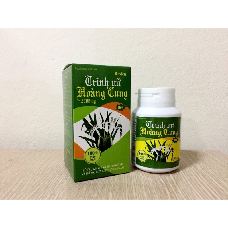 Trinh nữ hoàng cung New 2000mg Hộp 60 viên