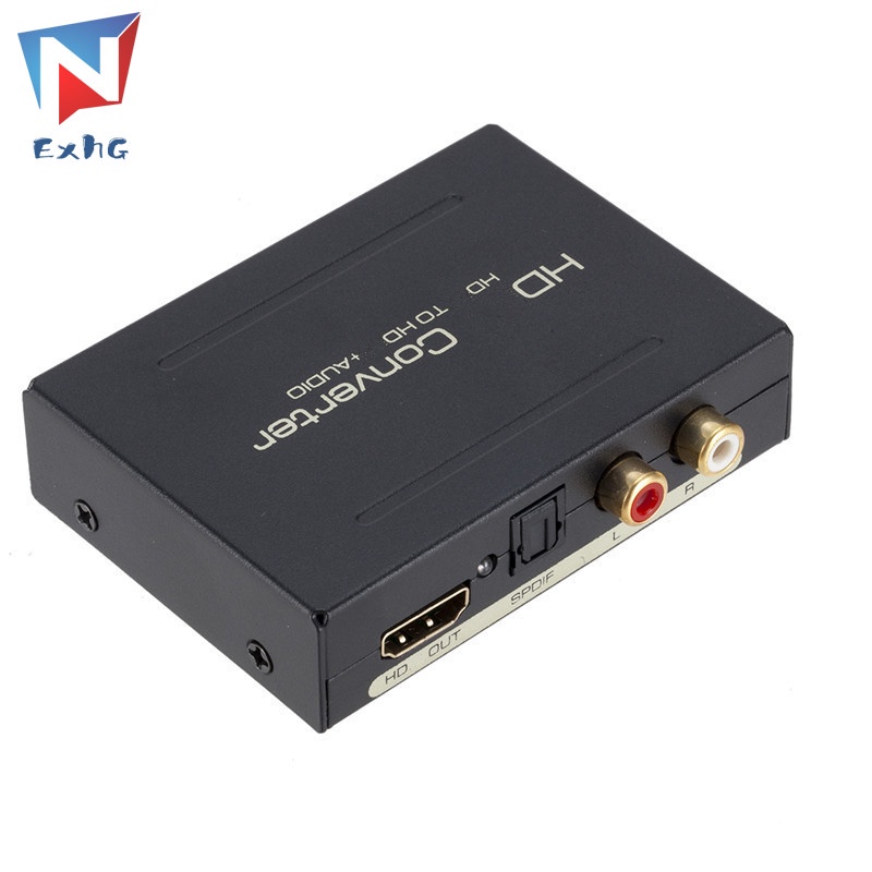 Bộ Tách Âm Thanh Tương Thích Với HDMI Sang HDMI Optical SPDIF RCA HD