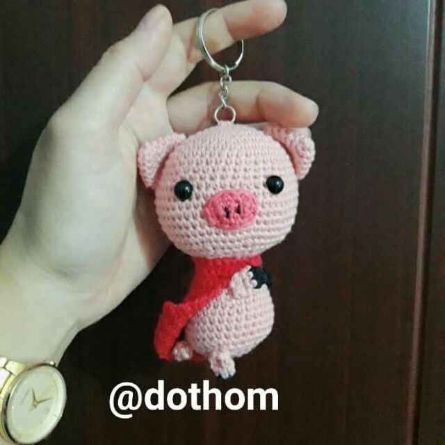 Heo biết bay - thú bông handmade