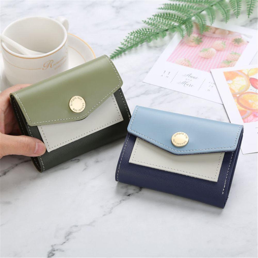 Ví Da Ngắn Nhỏ Xinh Thời Trang Cá Tính