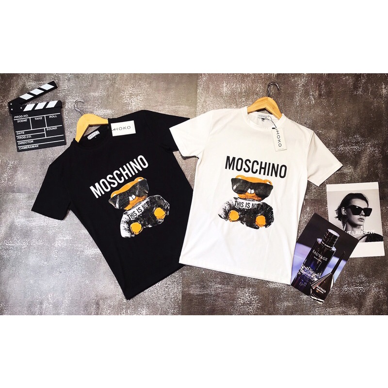 ( Freeship ) Áo phông nam nữ, áo thun nam nữ moschino gấu