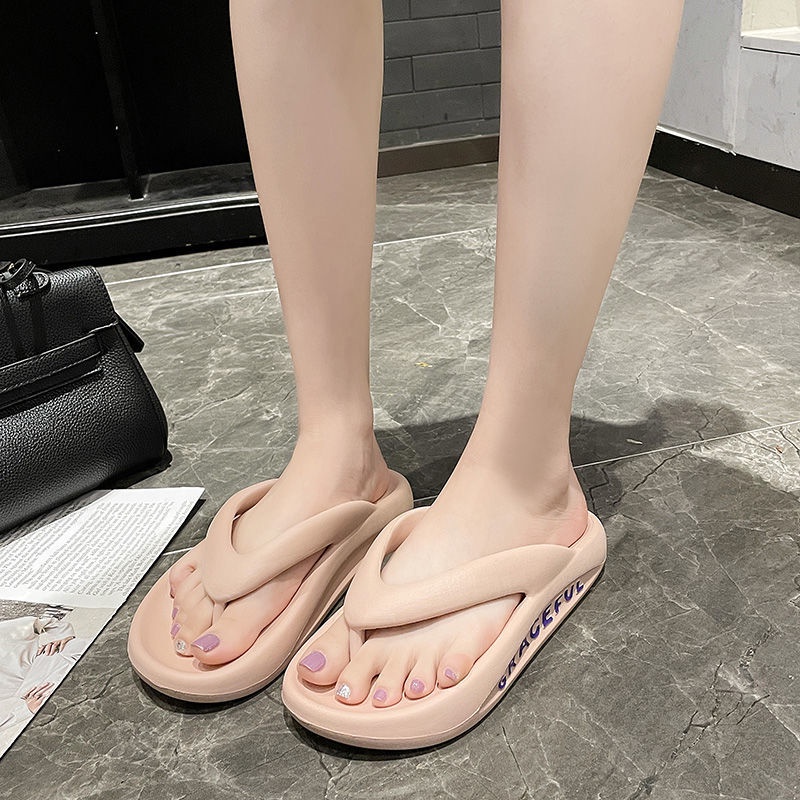 Dép Xỏ Ngón Đế Dày Chống Trượt Thời Trang Dành Cho Nữ (Size 35-45)