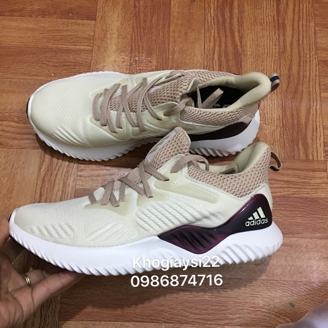 [SALE SỐC-FULLBOX] Giày alphabounce cam trắng size 36-&gt;39