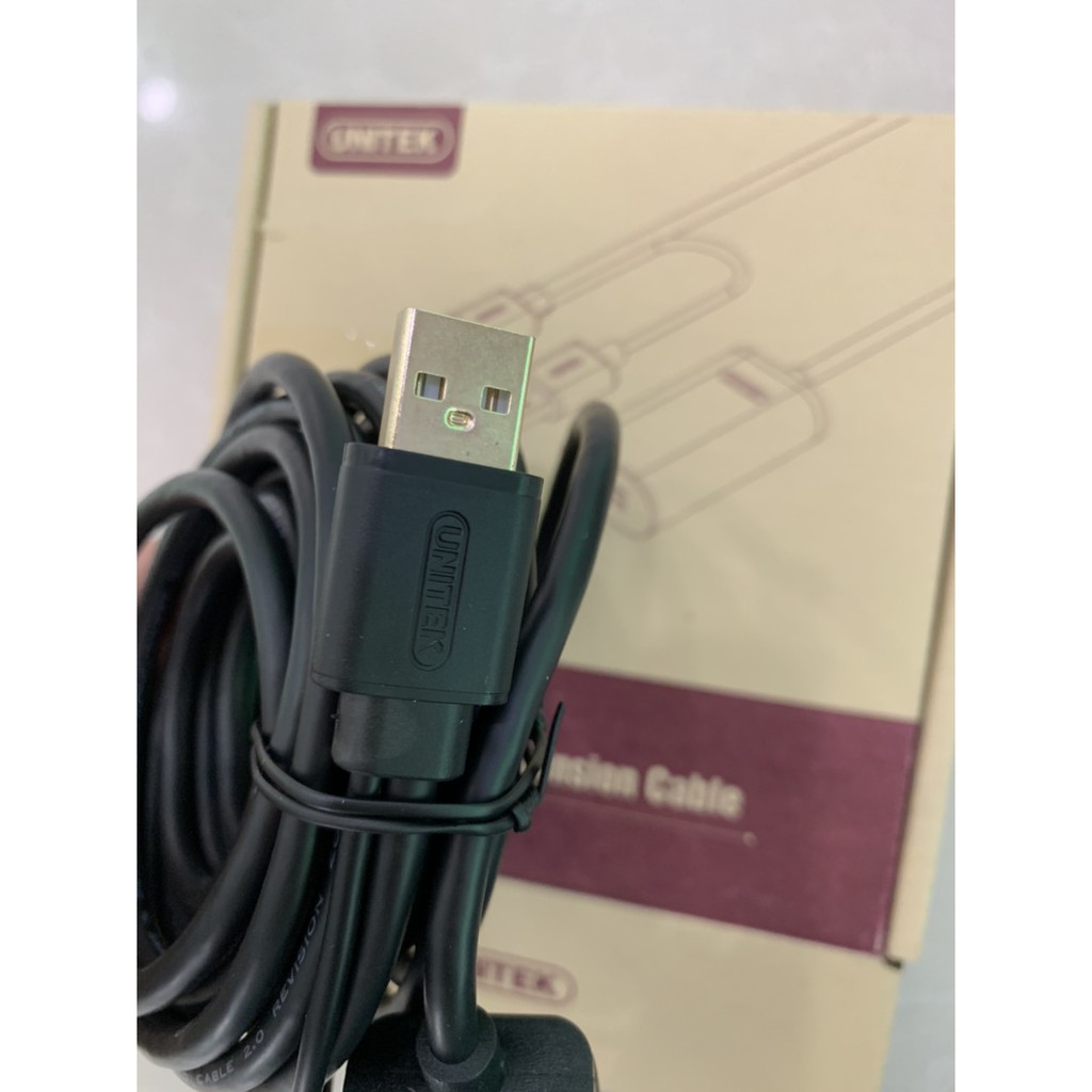 Cáp USB nd Extension  Unitek 5m Y 277 , 20m Y 279 , Cáp usb 2.0 nối dài có chíp khuếch đại 5m y277 . 10m Y278 , 20m y279