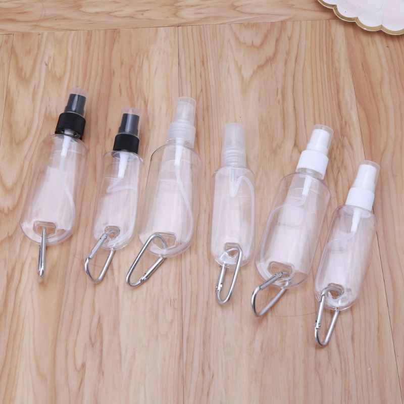 [Hàng mới về] Chai xịt đựng cồn mini có móc treo tiện dụng 30ml/50ml