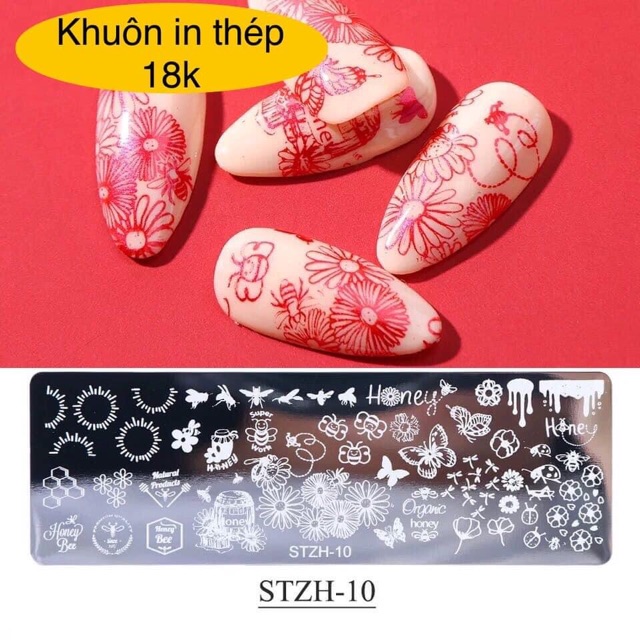 Khuôn in dùng cho móng tay