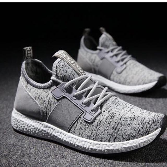 Giày thể thao nam màu ghi (Full Bux -Hàng Cao Cấp -Giá Rẻ -Đẹp -Trợ Giá Ship) | BigBuy360 - bigbuy360.vn