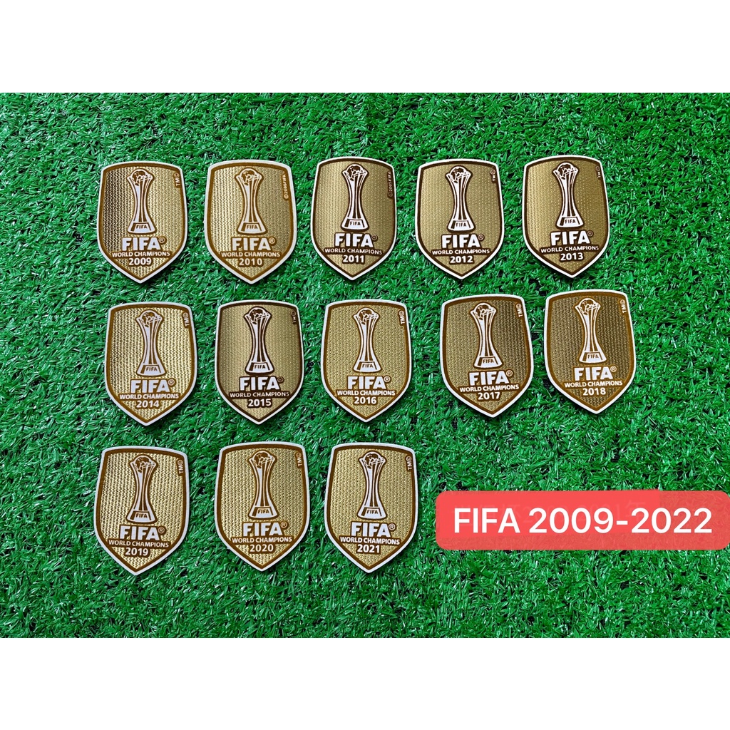 Miếng Dán Quần Áo Bóng Đá Flocking 2009-2022 FIFA