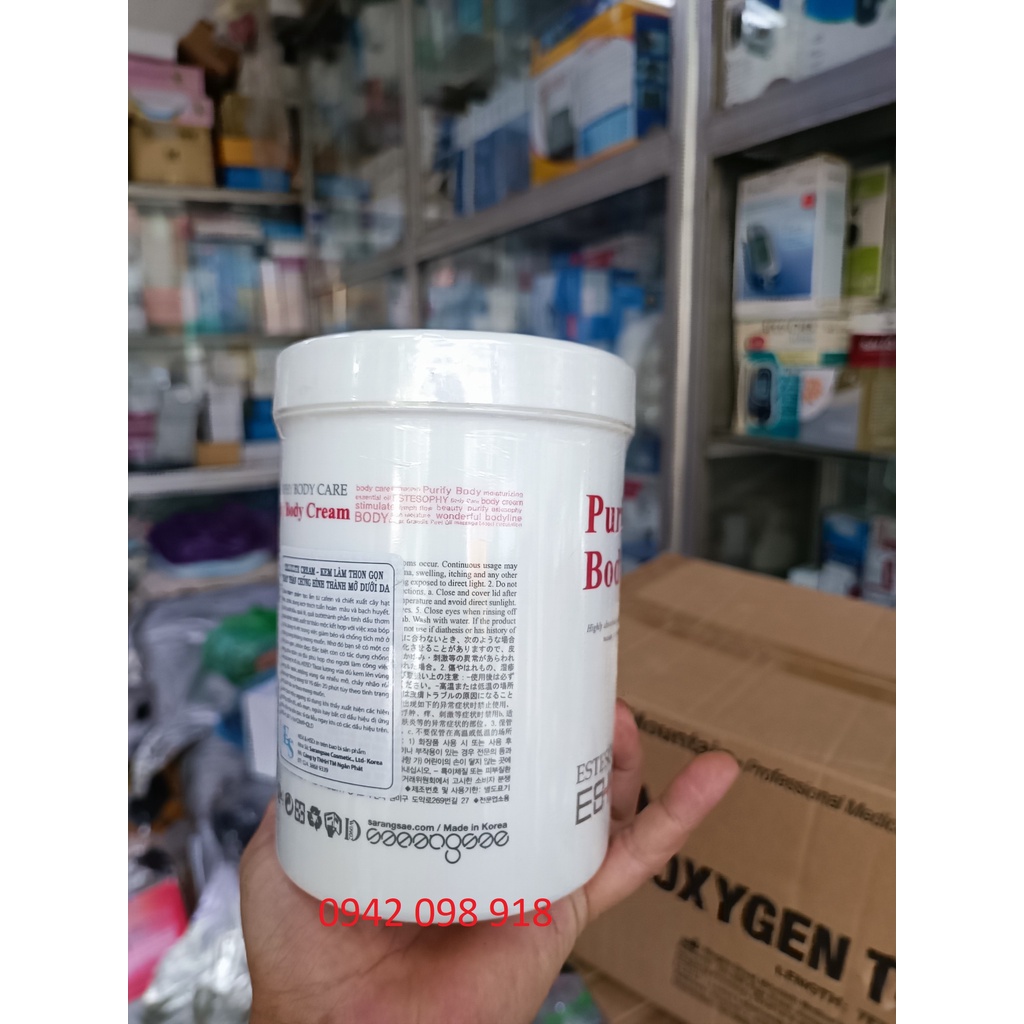 Kem săn estesophy giúp chắc thon gọn cơ thể chuyên dùng trong spa thẫm mỹ viện