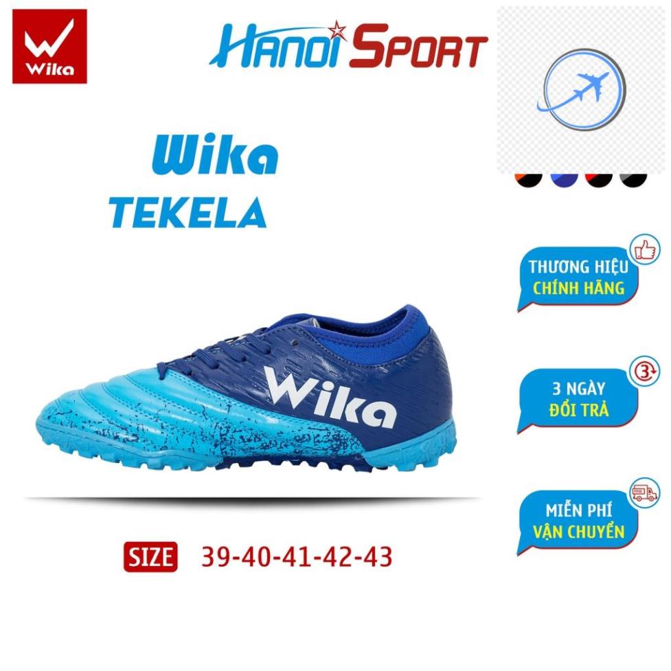 💪🤛 Giày Bóng Đá WIKA Tekela Khâu Full Đế Cùng Đệm Lót Chịu Lực 💪🤛