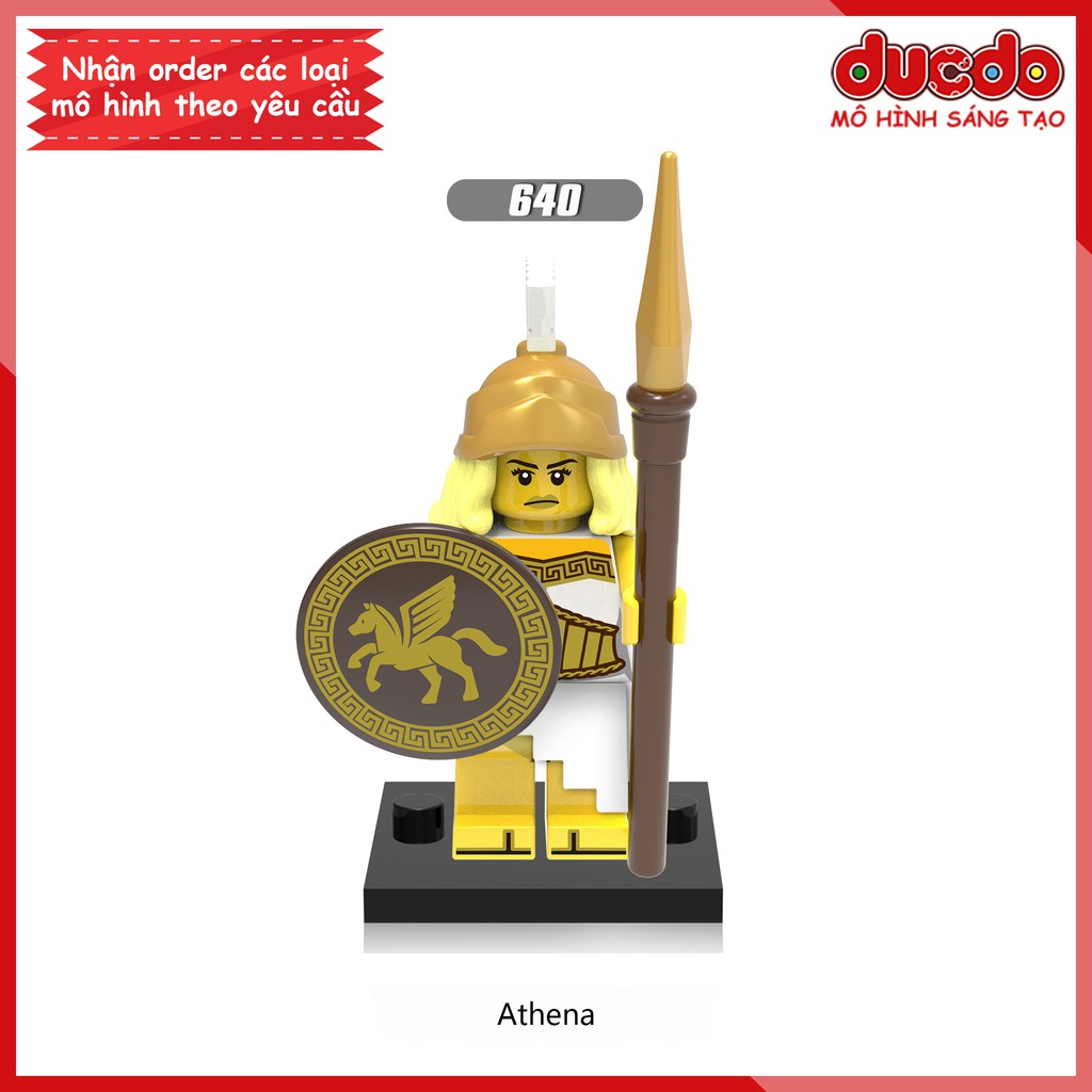 Minifigures các nhân vật thần binh, thổ dân, chiến thần siêu đẹp - Đồ Chơi Lắp Ghép Xếp Hình Mini Mô hình XINH 0163