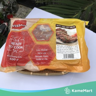 Sườn Non Ướp Gia Vị Vissan 500g