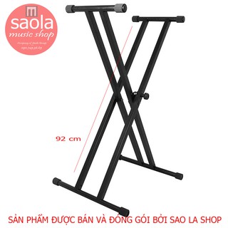 Chân Đàn Organ Đôi 2X 5 Nấc Chế Độ ( 90x35cm)