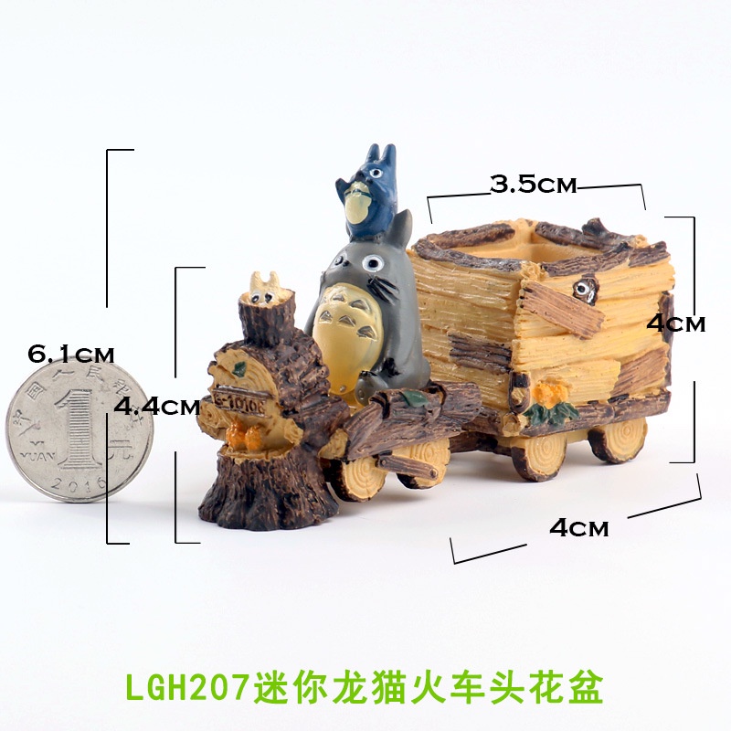Chậu Hoa Hình Nhân Vật Hoạt Hình Totoro Đáng Yêu