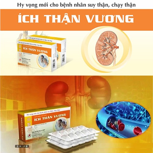 Ích Thận Vương – Hỗ trợ điều trị suy thận (Hộp 30 viên)