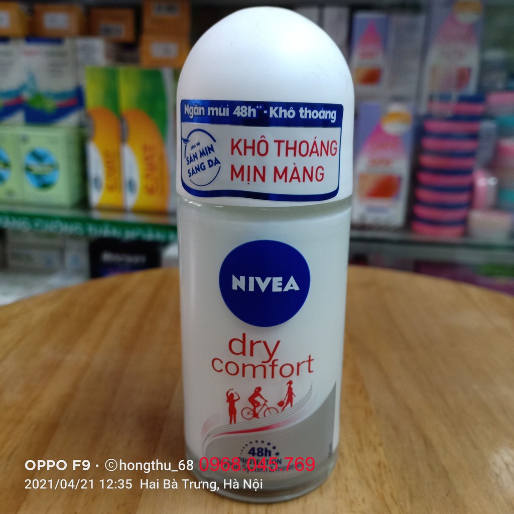 Lăn khử mùi Nivea khô thoáng Dry Comfort 48 giờ