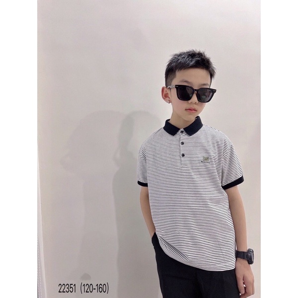 Áo polo bé trai cho bé 4/5 đến 12/13 y hàng QCcc chuẩn đẹp