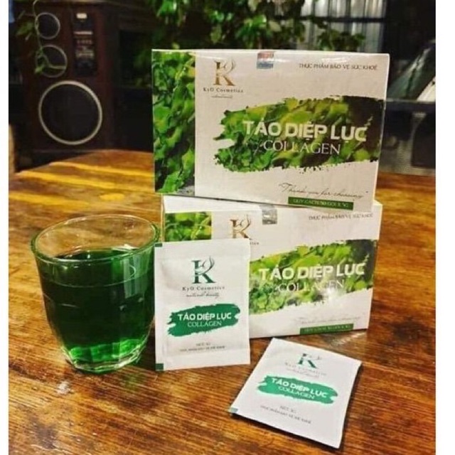 Tảo diệp lục collagen