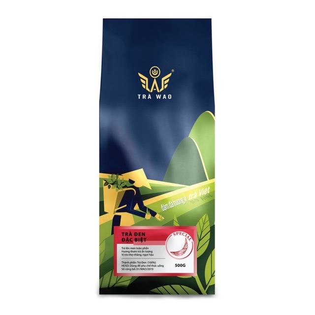 Trà đen nguyên lá / trà đen đặc biệt WAO 500g | BigBuy360 - bigbuy360.vn
