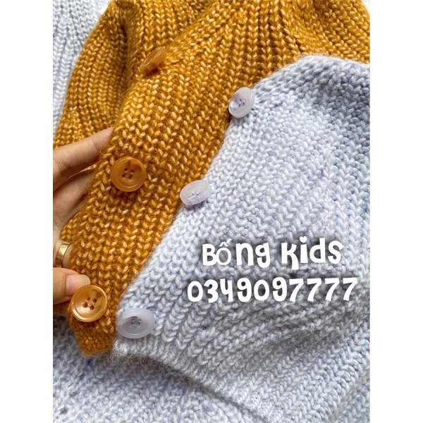 Áo Cardigan Bé Gái Dệt Kim ZR