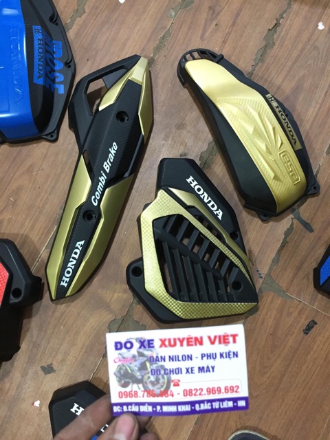 Combo 3 món đồ ốp sơn abuss xe air blade 2014-2019