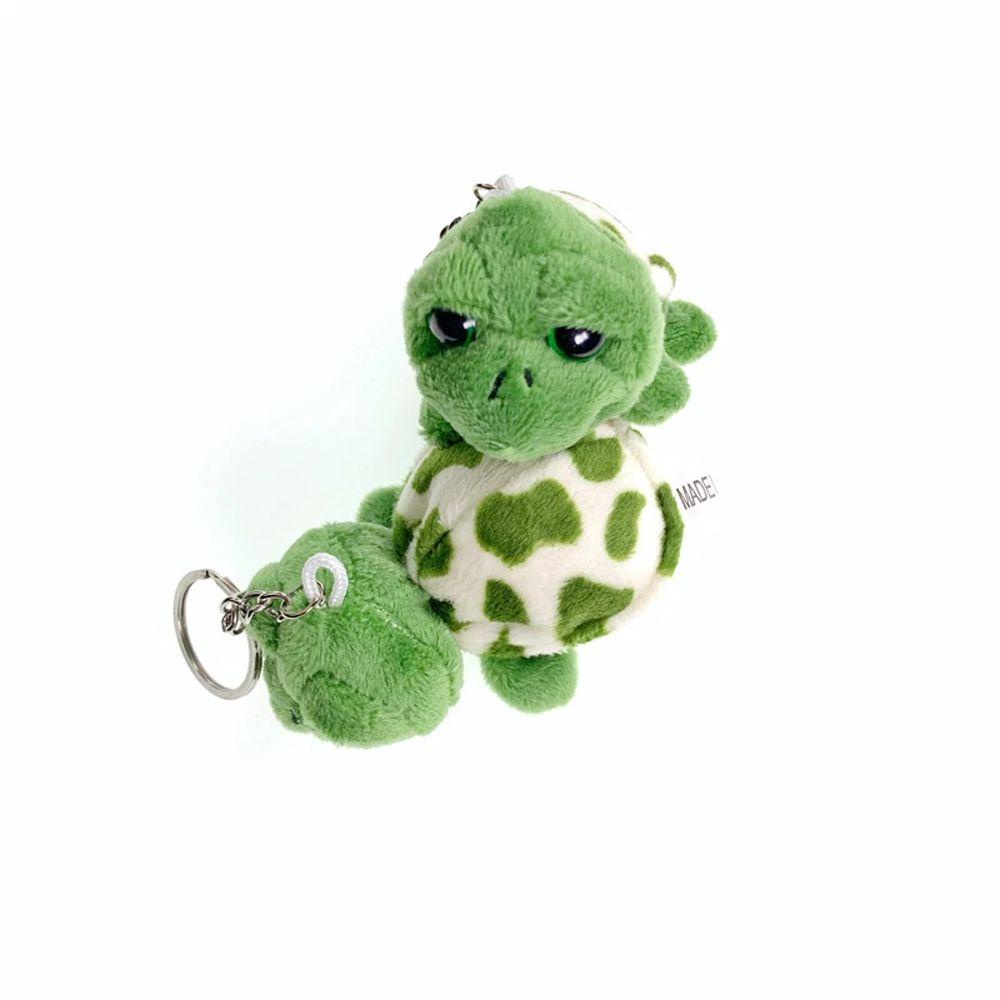 LANFY Móc Chìa Khóa Hình Chú Rùa Bằng Cotton PP Dễ Thương Giá Đỡ