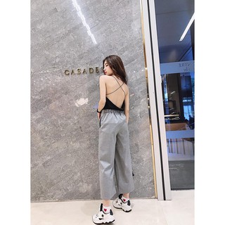 Áo hở lưng dây tròn