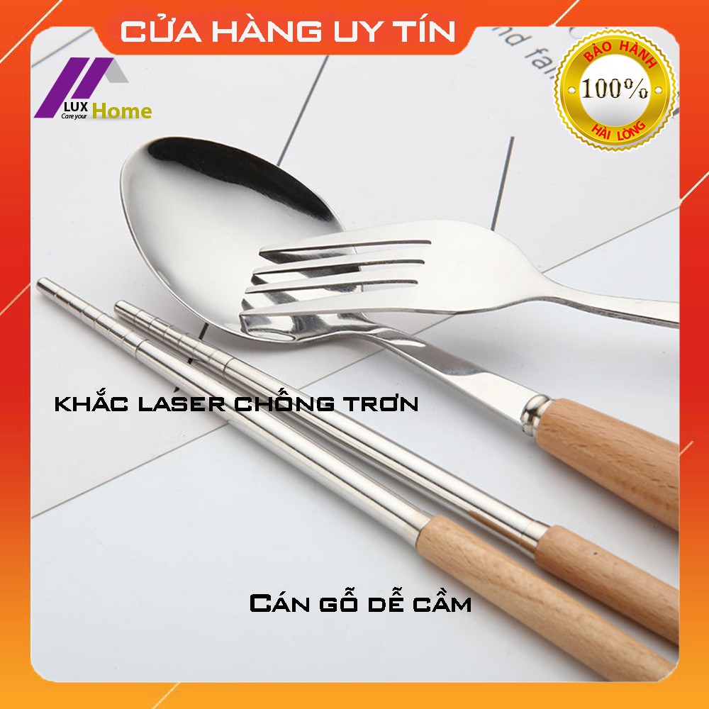 Hộp đũa thìa bằng inox an toàn cho sức khỏe