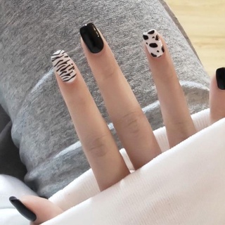 Sticker nail bò sữa trang trí móng