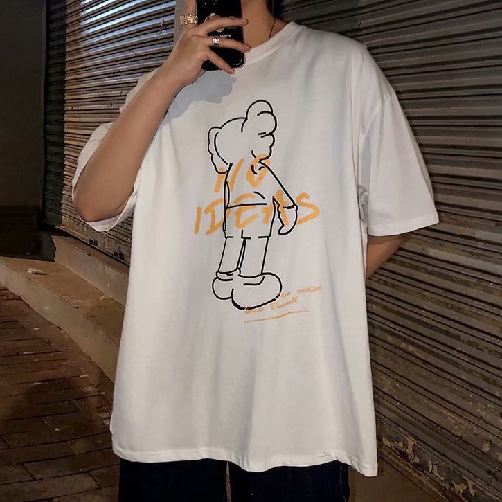[APN32] Áo Phông Nam Nữ Tay Lỡ, Áo Thun Unisex Hình người Kute Tay Lỡ form rộng | BigBuy360 - bigbuy360.vn