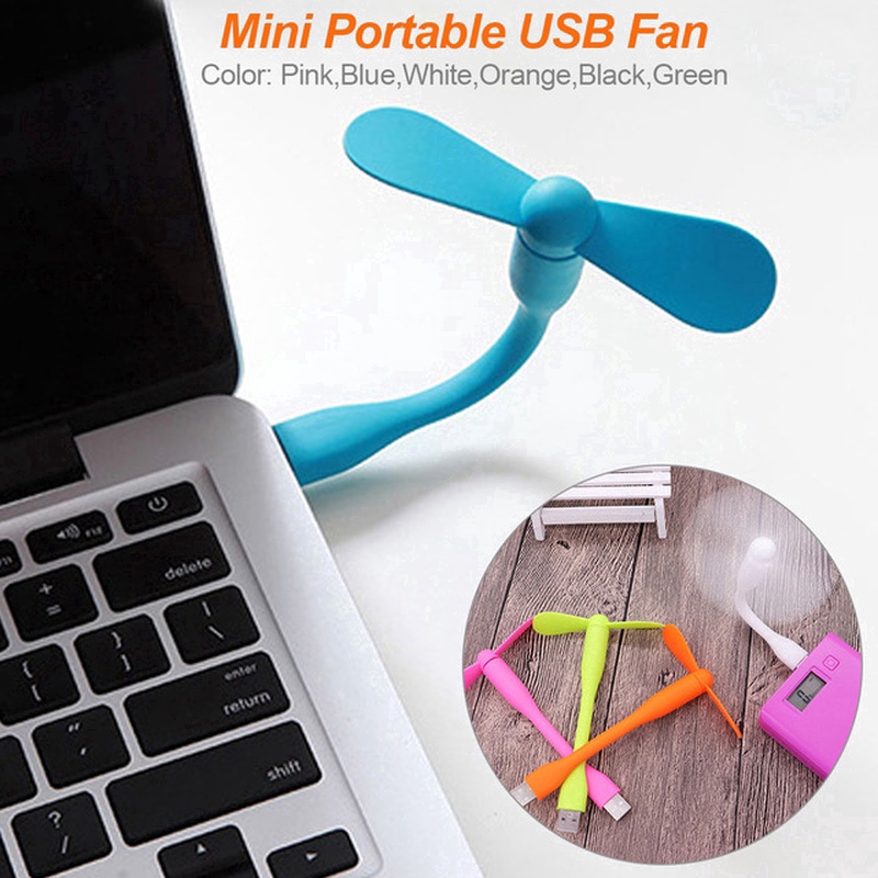 Quạt mini đầu cắm USB cho máy tính/notebook kích thước 17x9cm