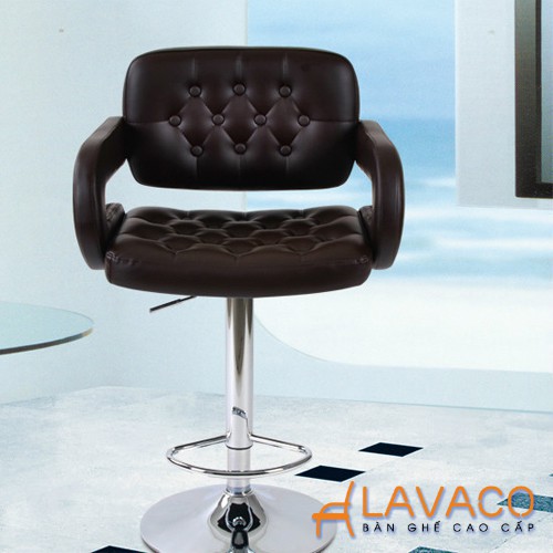 Ghế quầy bar nệm chân trụ cao – 414 | BigBuy360 - bigbuy360.vn